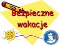 Bezpiecznie podczas wakacji